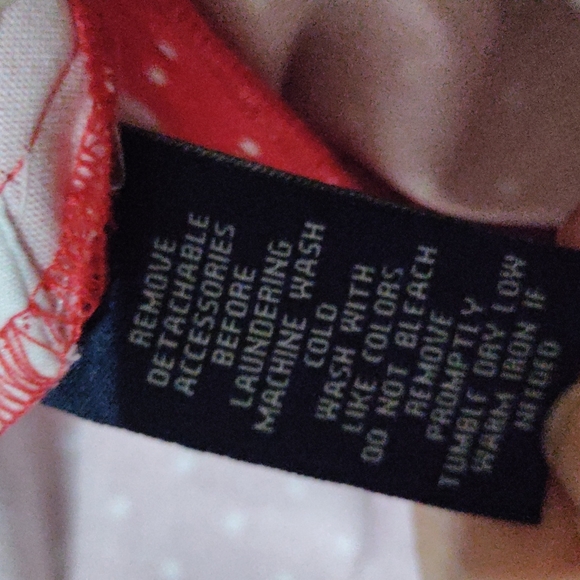 Chaps red polka dot skirt size 14 - Picture 7 of 7